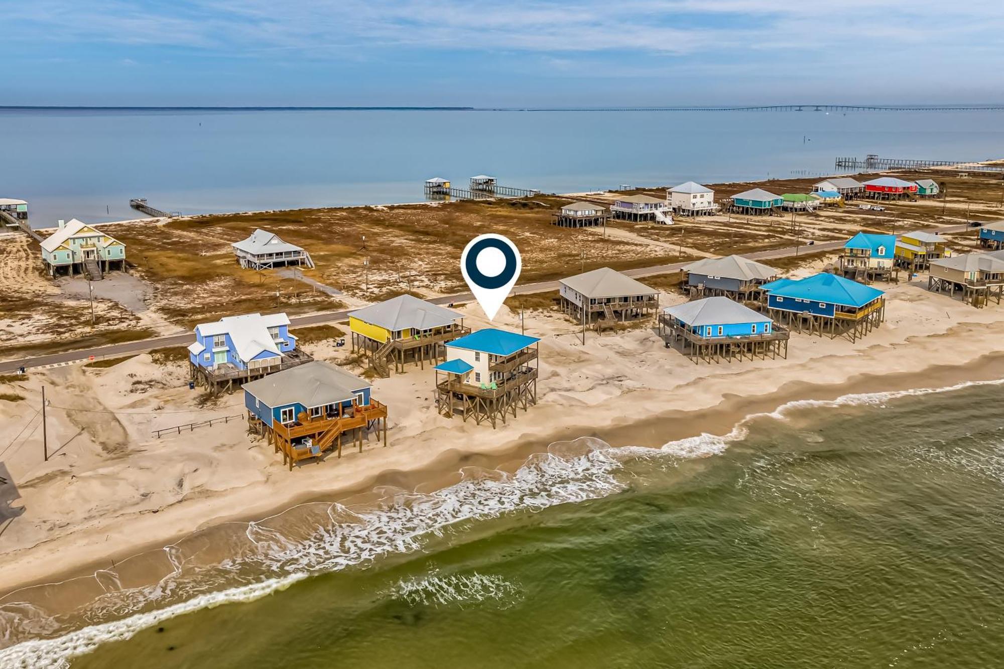Beach, Love & Happiness Dauphin Island Extérieur photo